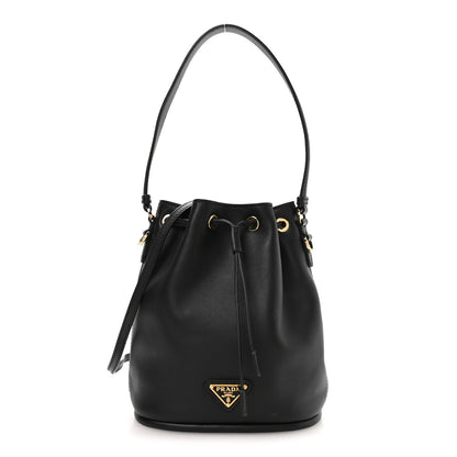 Nappa Mini Re-Edition 1978 Bucket Bag Black