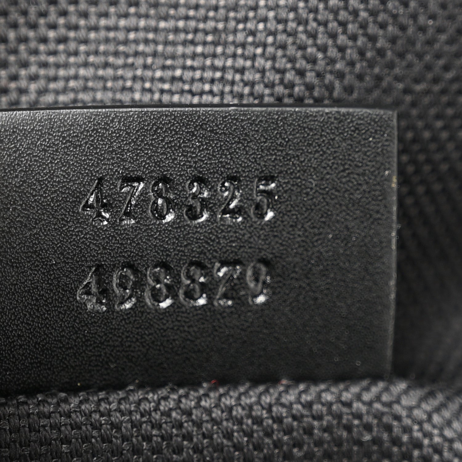 GG Supreme Monogram Web Belt Bag Black Grey