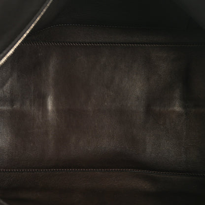 Grained Calfskin Terrasse Bag  Dark Brown