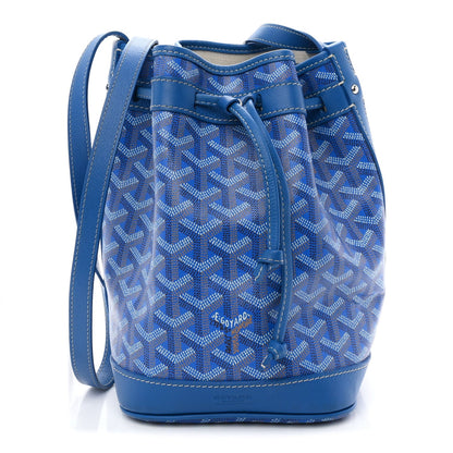 Goyardine Petit Flot Bucket Bag PM Sky Morning