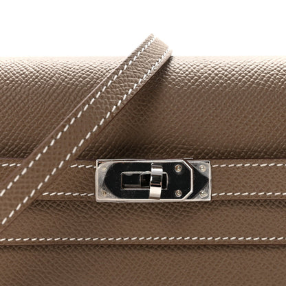 Epsom Kelly Wallet To Go Etoupe