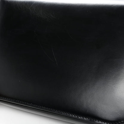 Shiny Calfskin Medium Triomphe Black