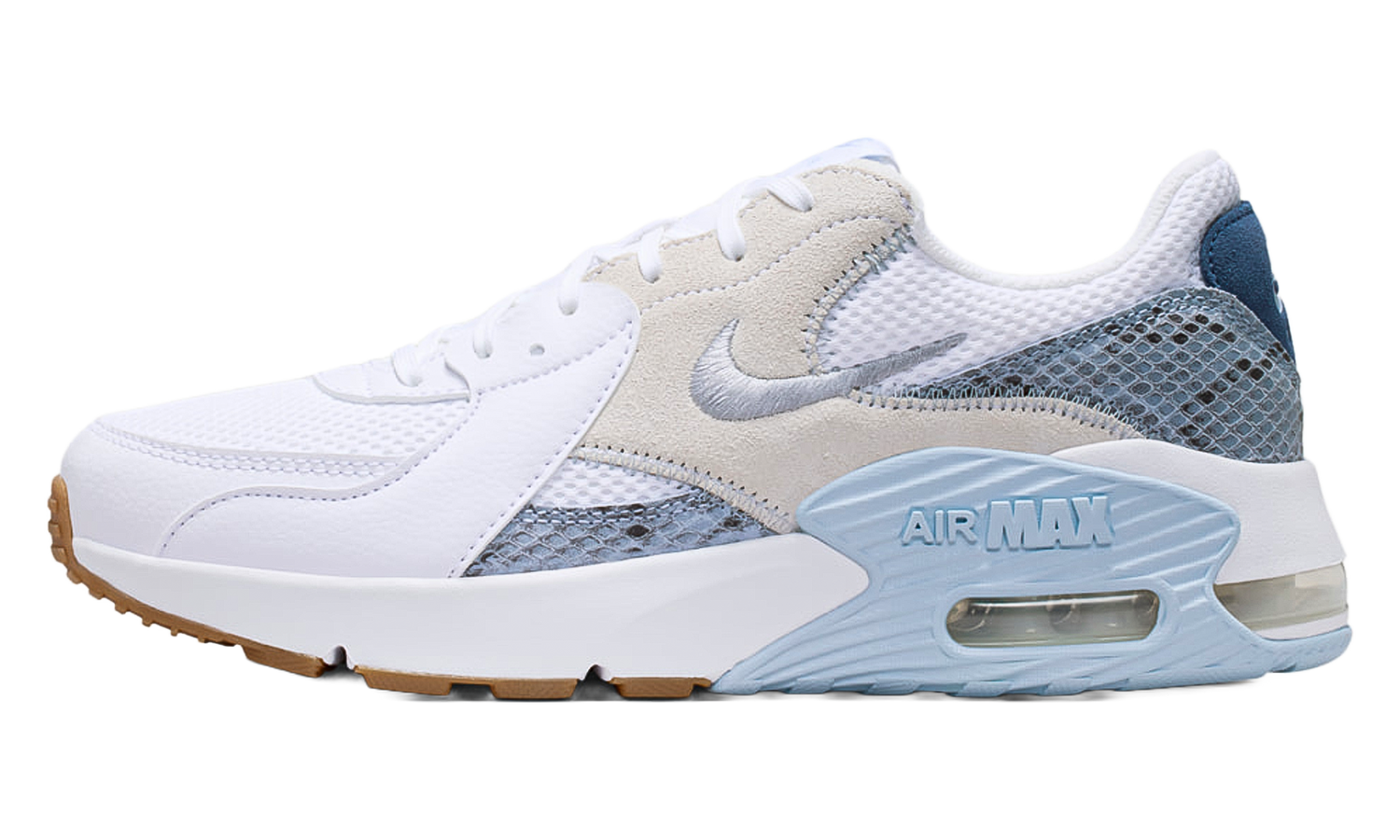Air Max Excee Premium WMNS "White Hydrogen Blue Snakeskin" IR1379 100