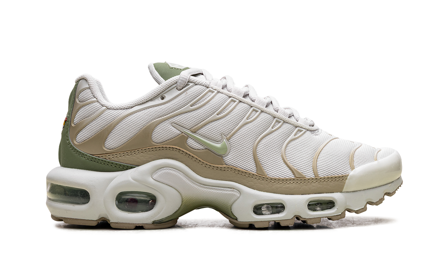 Air Max Plus WMNS "Light Bone / Honeydew / Alligator" DX8954 001