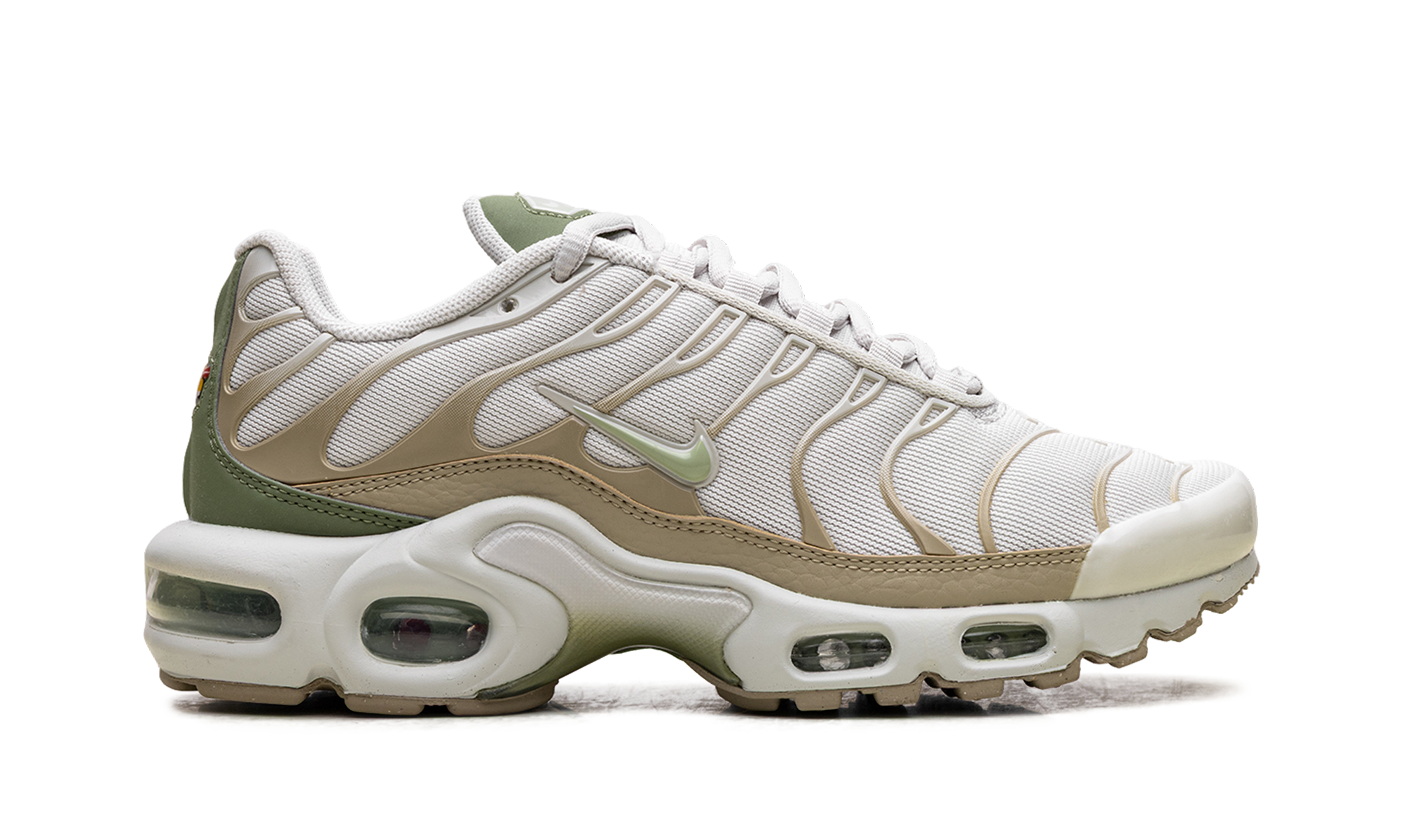 Air Max Plus WMNS "Light Bone / Honeydew / Alligator" DX8954 001