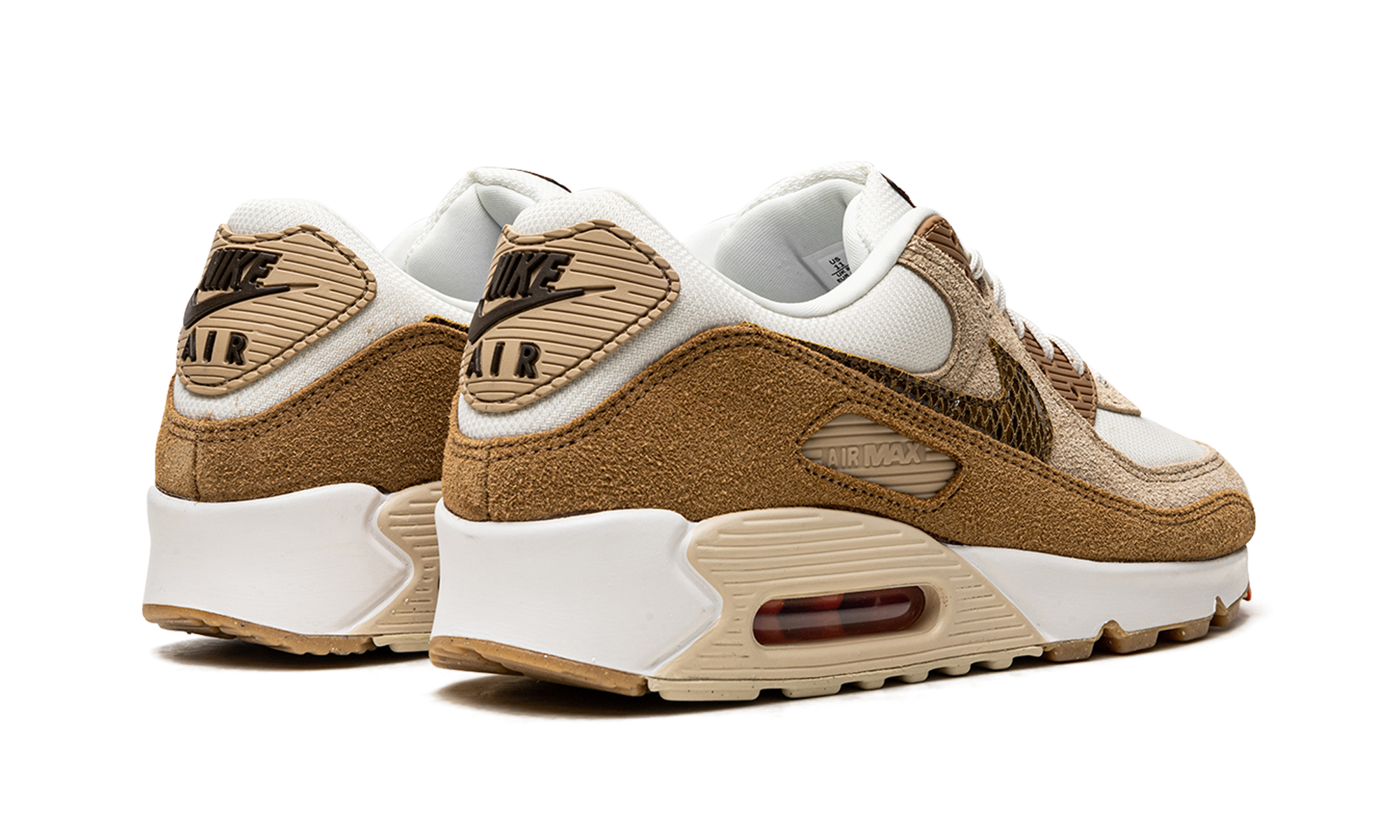 AIR MAX 90 WMNS "Pale Ivory Snakeskin Swoosh" DX9502 100