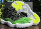 Jordan 11 Retro Low Green Snakeskin
