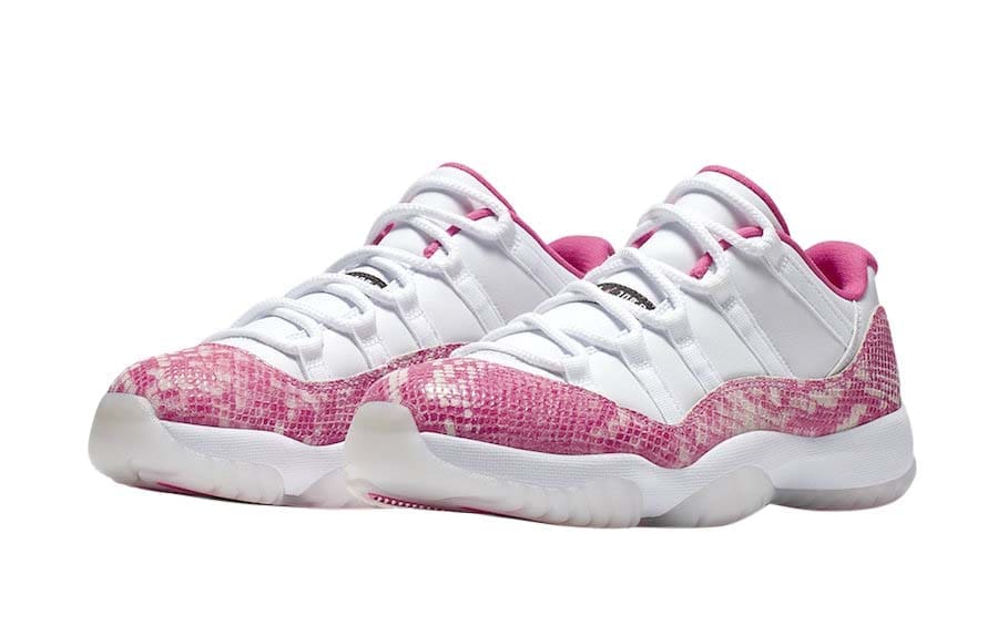 Jordan 11 Retro Low Pink Snakeskin (2019) (W)