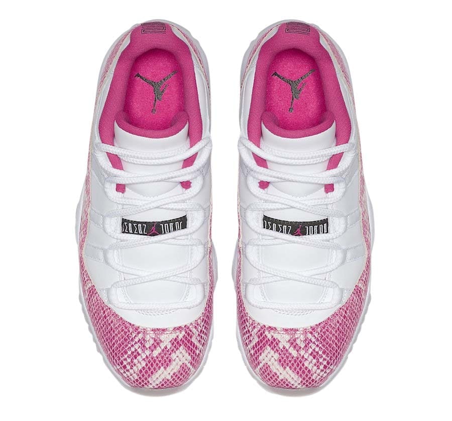 Jordan 11 Retro Low Pink Snakeskin (2019) (W)
