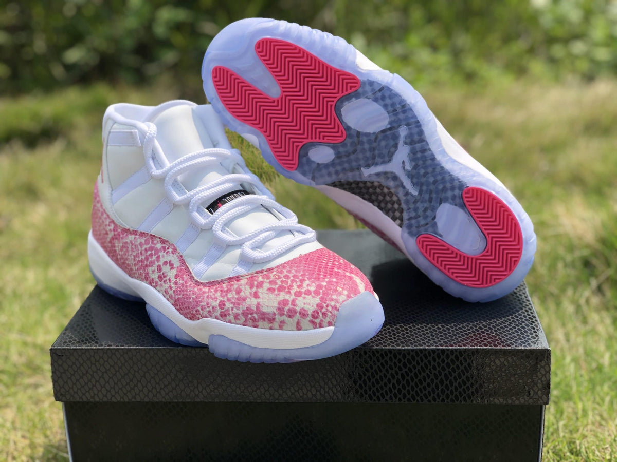 Jordan 11 Retro OVO Snakeskin PInk