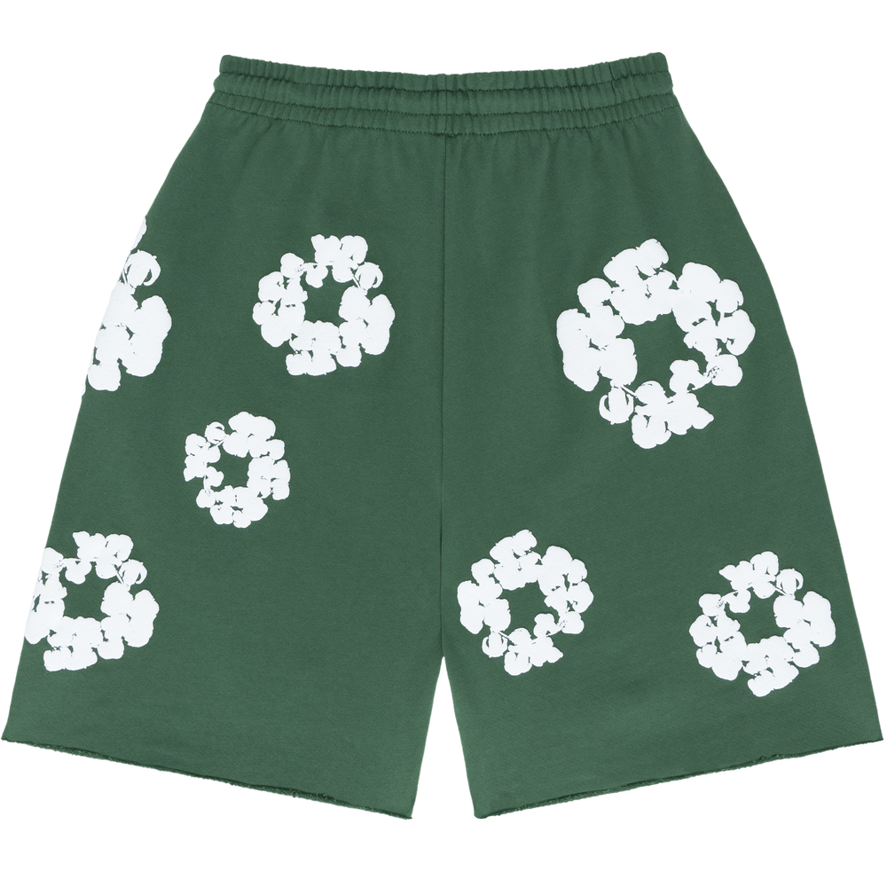 Denim Tears The Cotton Wreath Shorts Green