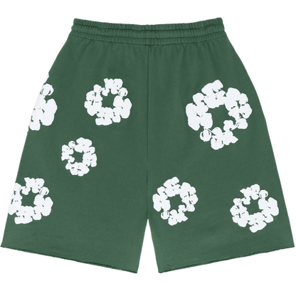 Denim Tears The Cotton Wreath Shorts Green