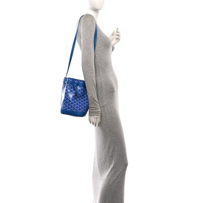 Goyardine Petit Flot Bucket Bag PM Sky Morning