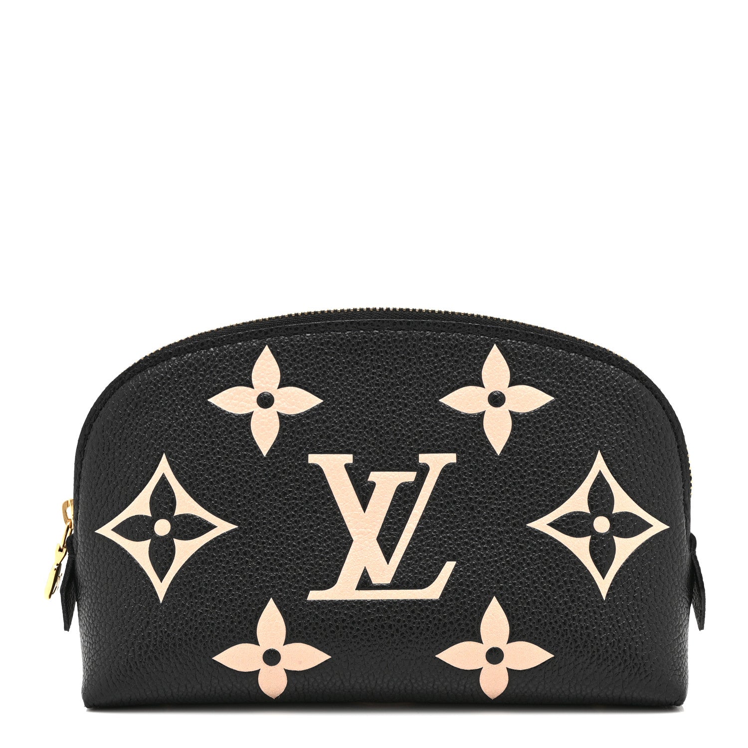 Empreinte Monogram Giant Cosmetic Pouch Black Beige