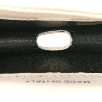 Caviar Quilted My Everything Airpods Pro Holder Belt White