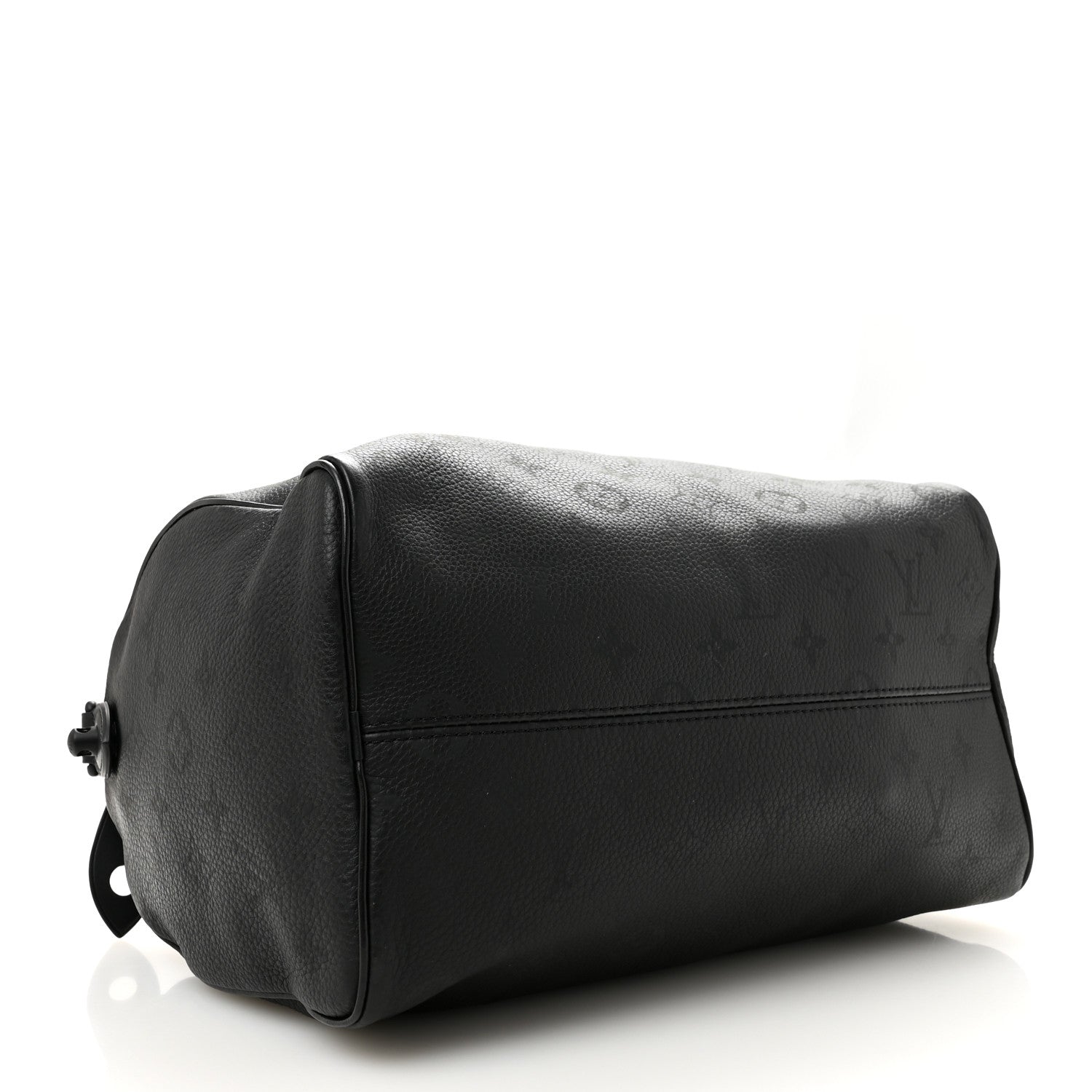 Calfskin Monogram Speedy P9 Bandouliere 30 Ultra Black