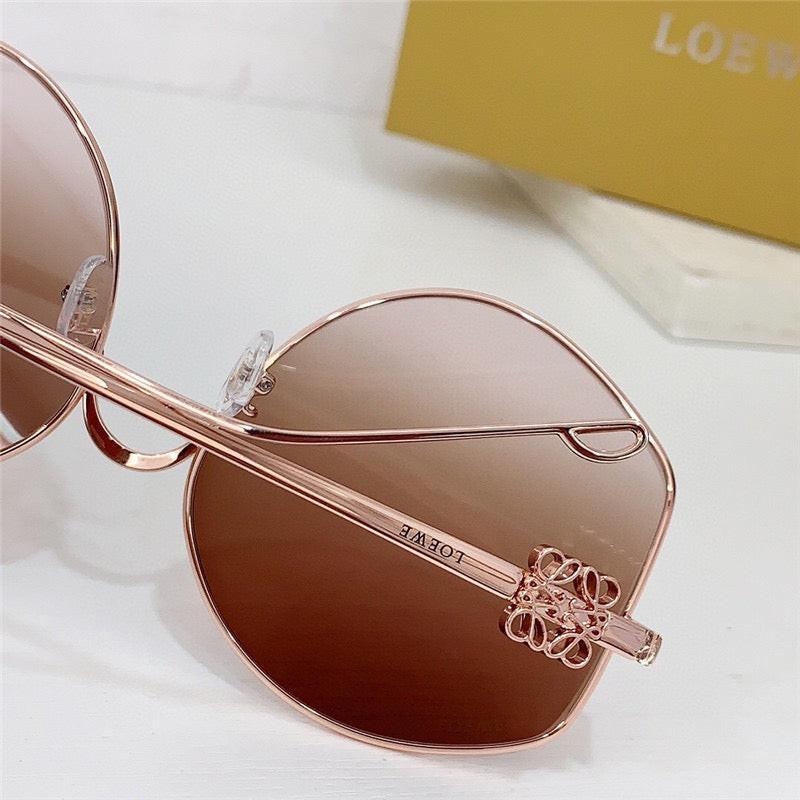 New Season 2024 LOEWE Oversize sunglasses in metal  🖤