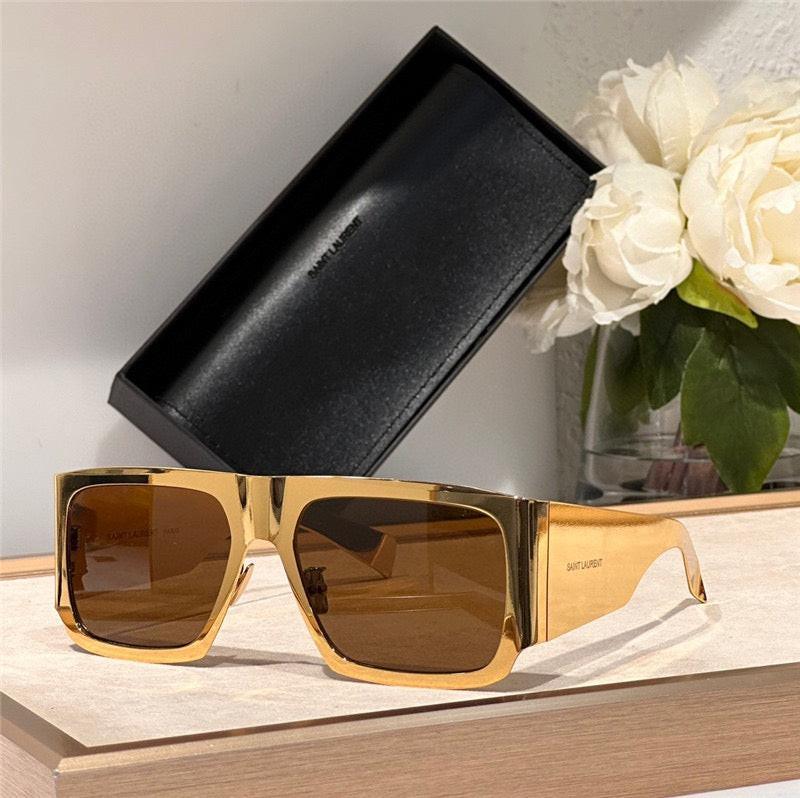 YSL 2024 SAINT LAURENT SL 635 flat-top Sunglasses $800 ✨