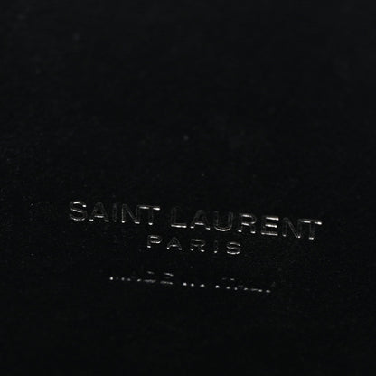 Grained Calfskin Baby Sac De Jour Black