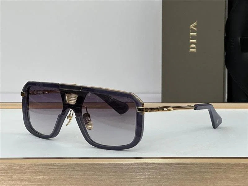 DITA MACH-8 Gold-Brown-Black Unisex  Sunglasses 🔱