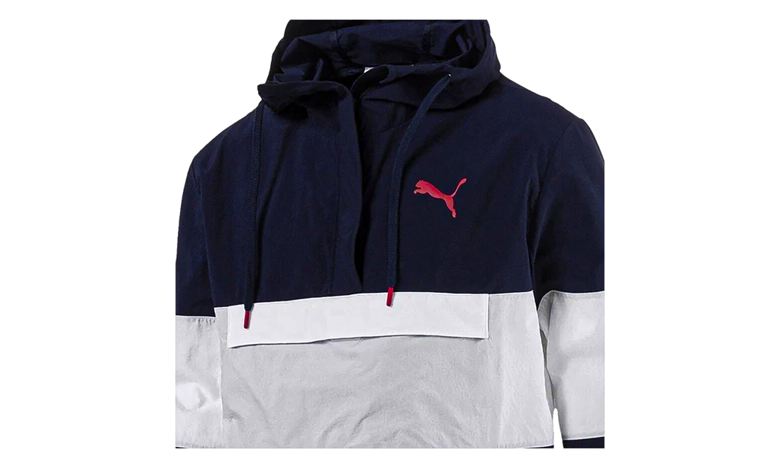 1/2 Zip Windbreaker "Blue" 851643 06