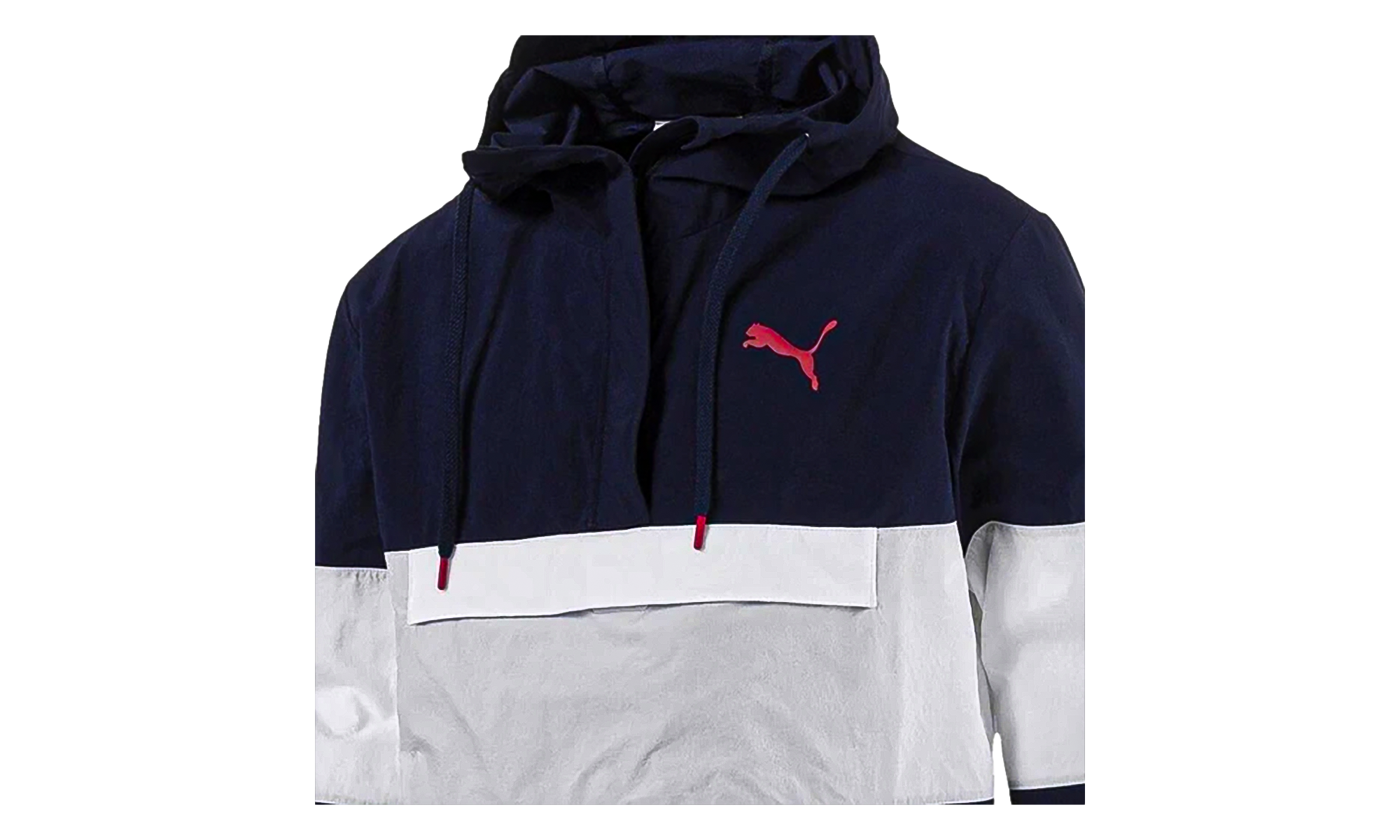 1/2 Zip Windbreaker "Blue" 851643 06