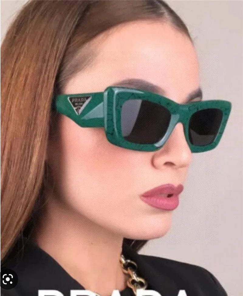 PRADA Cat-Eye Logo-Plaque Sunglasses 60mm- 7STYLE