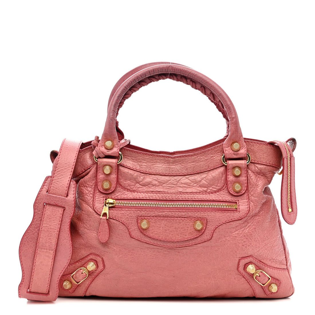 Agneau Giant 12 Gold Hardware Town Rose Bombon Raspberry