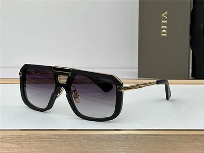 DITA MACH-8 Gold-Brown-Black Unisex  Sunglasses 🔱