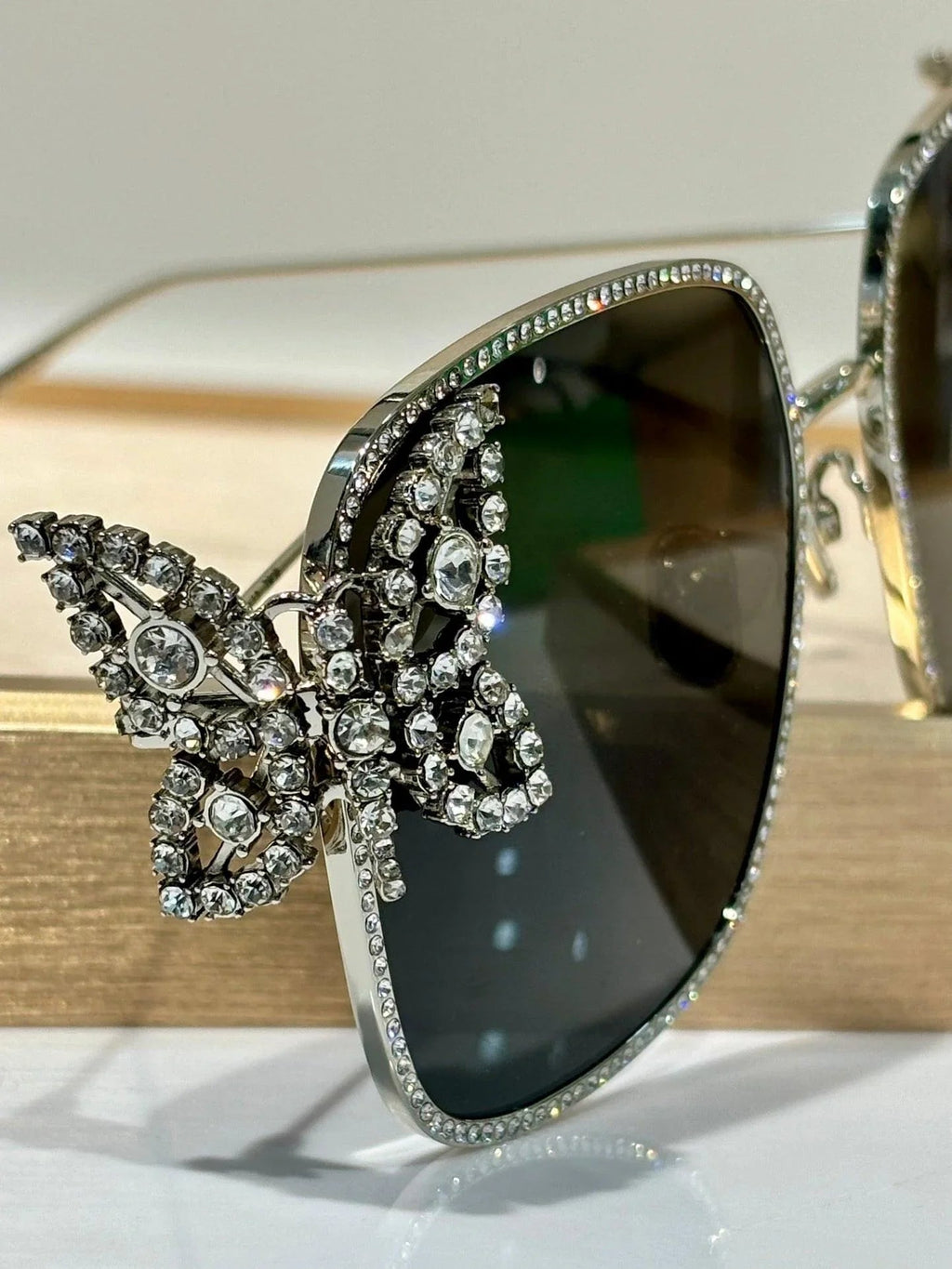 DIOR DiorFantastica S1U Square Sunglasses with Swarovski® Crystals 💎