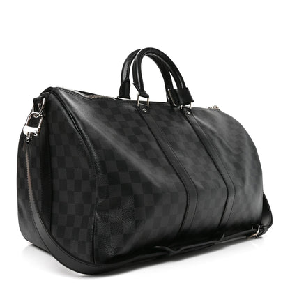 Damier Graphite Keepall Bandouliere 45