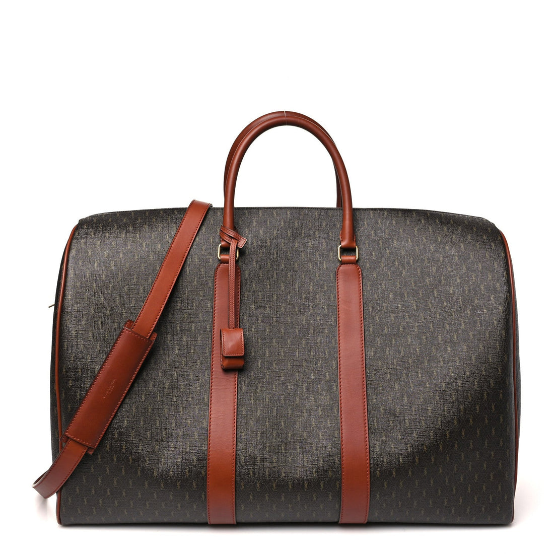 Canvas Smooth Calfskin Le Monogramme 72H Duffle Chestnut
