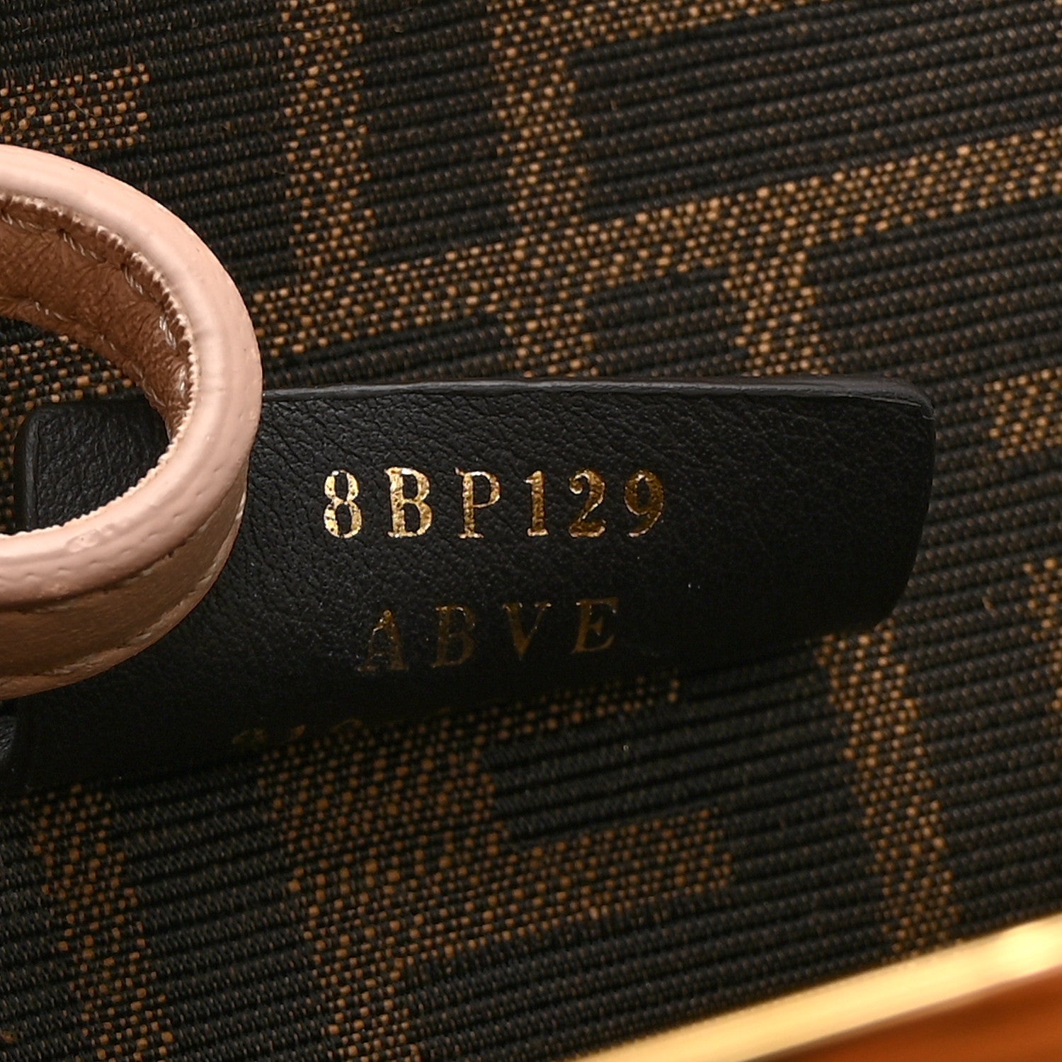 Shiny Nappa Small Fendi First Poudre