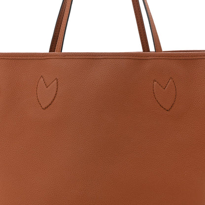Monogram Calfskin Neo Neverfull Inside Out MM Tan