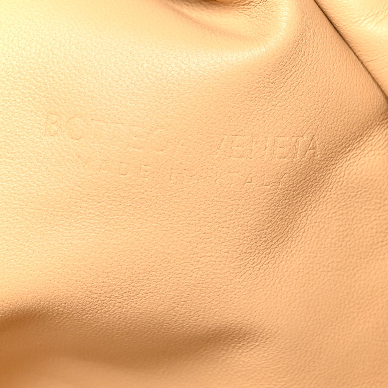 Nappa Maxi Intrecciato The Pouch Oversized Clutch Caramel