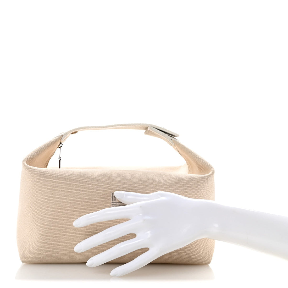 Canvas Large Bride-A-Brac Pouch Natural