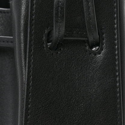 Calfskin Small Bucket Bag Black