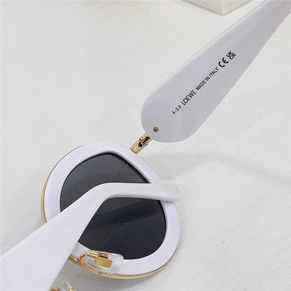New Season 2024 LOEWE Oval frame sunglasses in acetate and metal✨