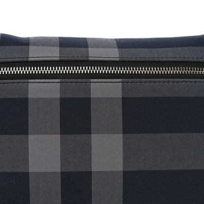 House Check Sonny Bum Bag Navy Grey