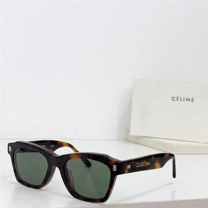 CELINE Rectangular Cat Eye Sunglasses CL40058I Women&