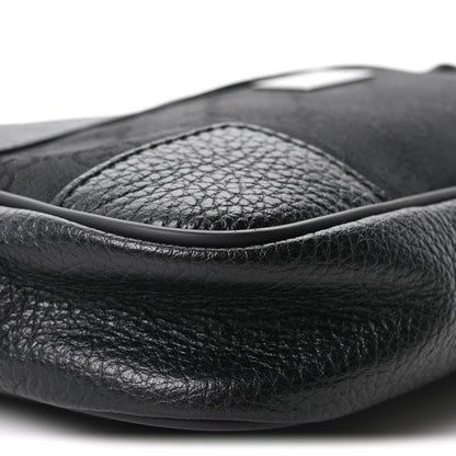 Nylon Monogram Belt Bag Black