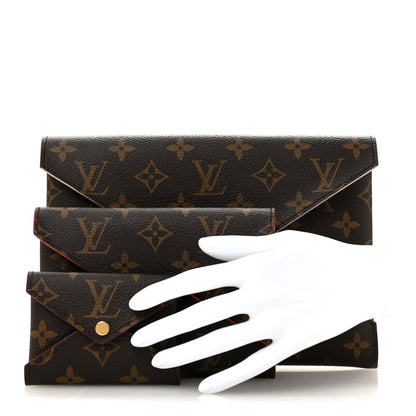 Monogram Kirigami Pochette Set