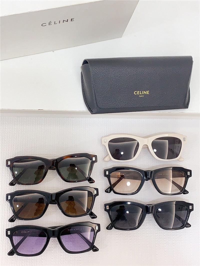 CELINE Rectangular Cat Eye Sunglasses CL40058I Women&