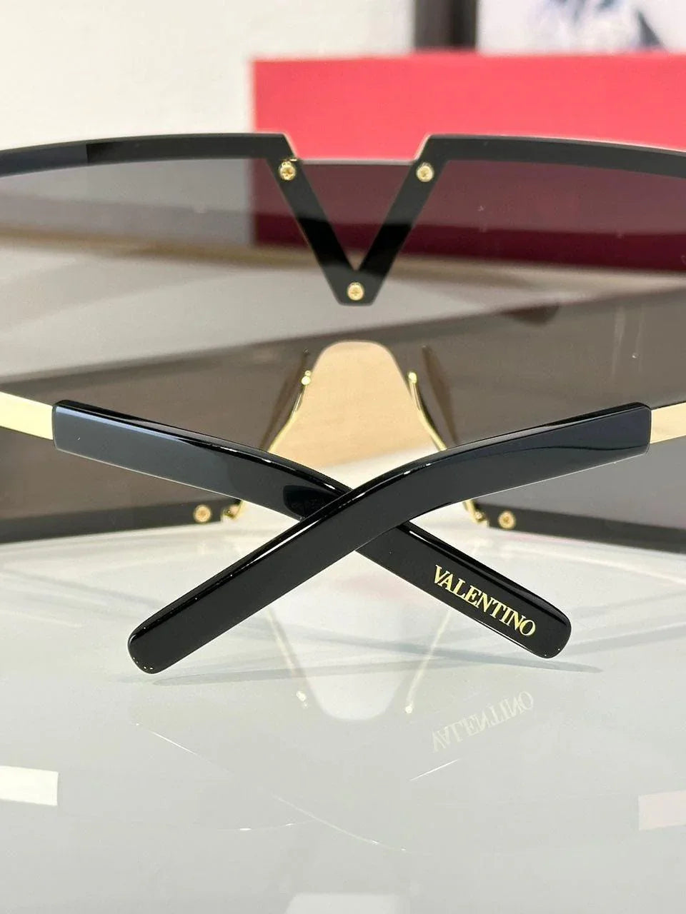 Valentino - V - Romask Iconic Oversized Mask Sunglasses✨