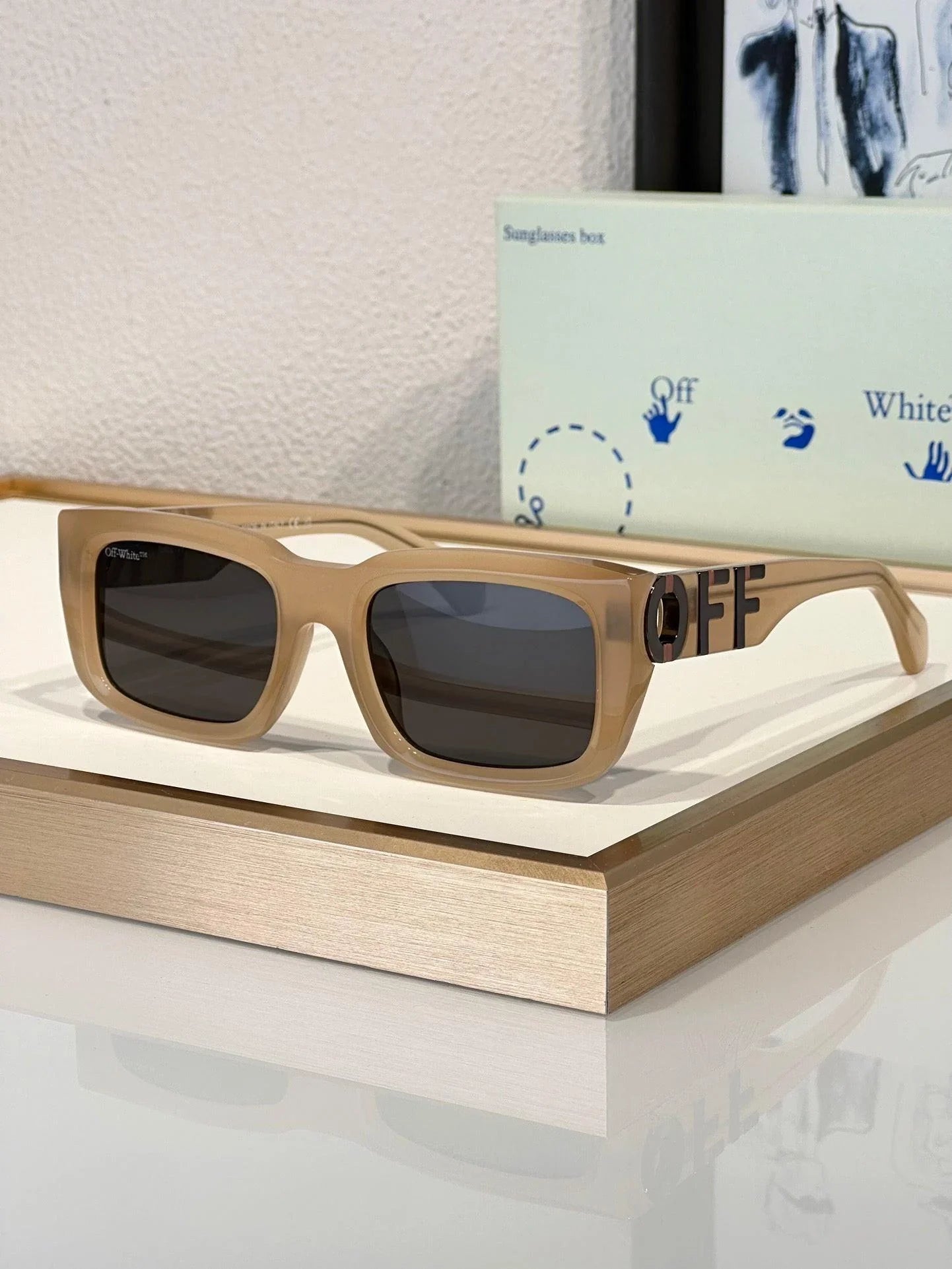 Off-White OERI125 HAYS 1007 Sunglasses 🧩