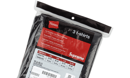 Hanes Tagless Tees (3) "Black" SU0639