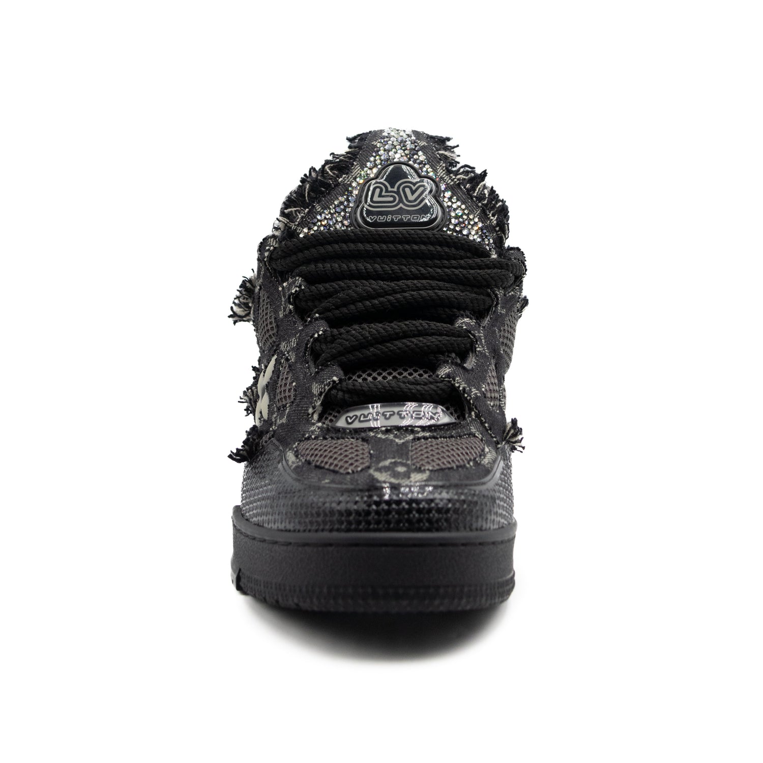 Louis Vuitton Skate Black Swarovski Monogran