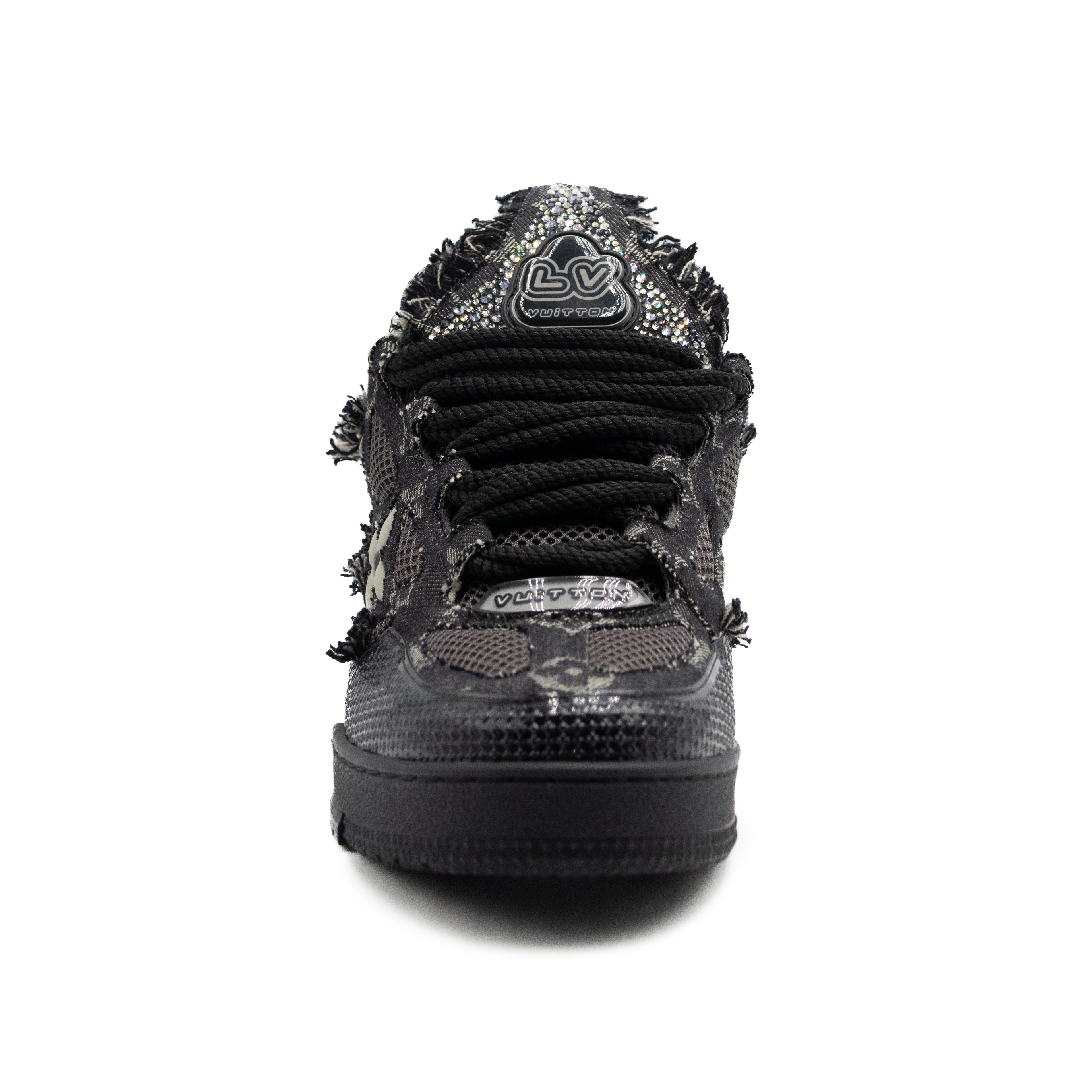 Louis Vuitton Skate Black Swarovski Monogran