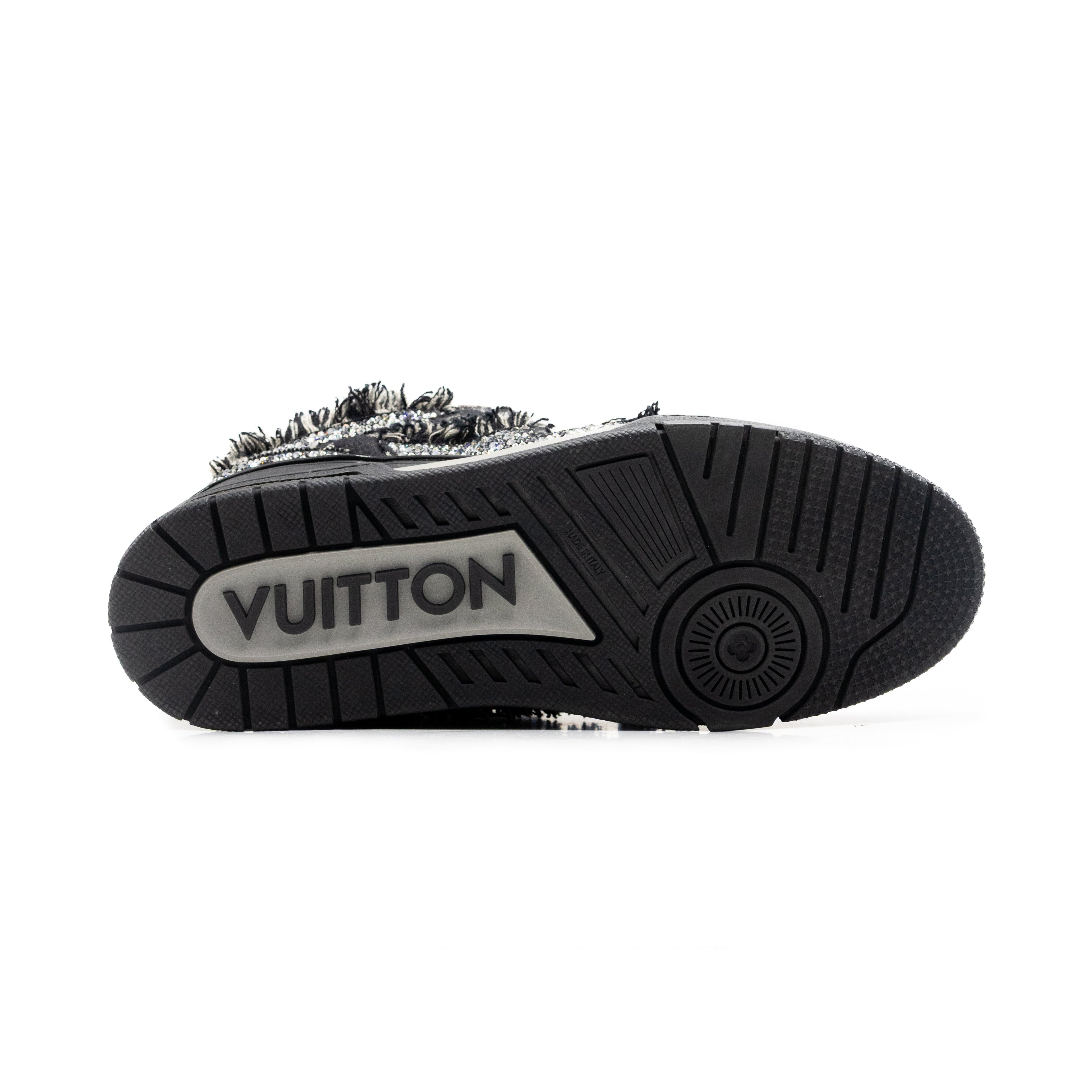 Louis Vuitton Skate Black Swarovski Monogran