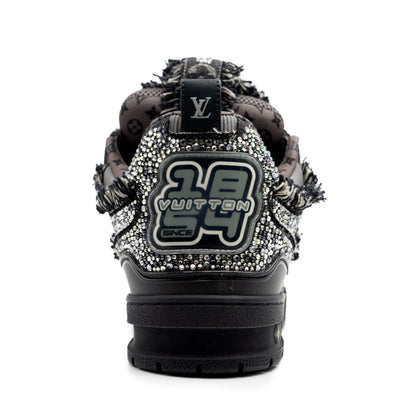 Louis Vuitton Skate Black Swarovski Monogran